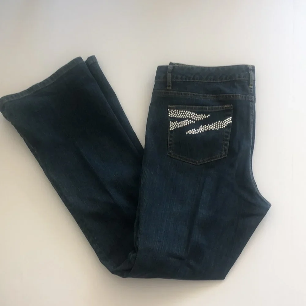 Michael Kors Jeans Woman's Dark Wash Sz.12_